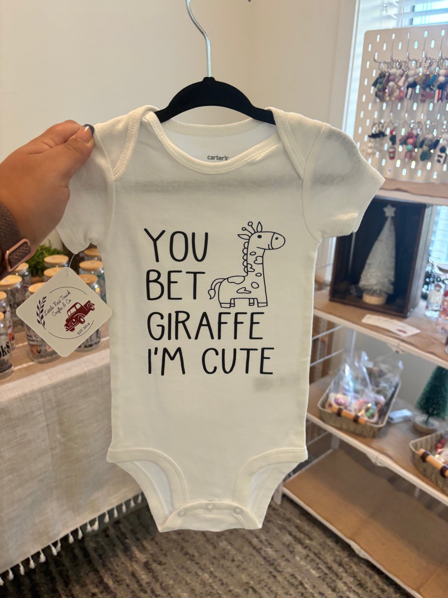 You Bet Giraffe Bodysuit