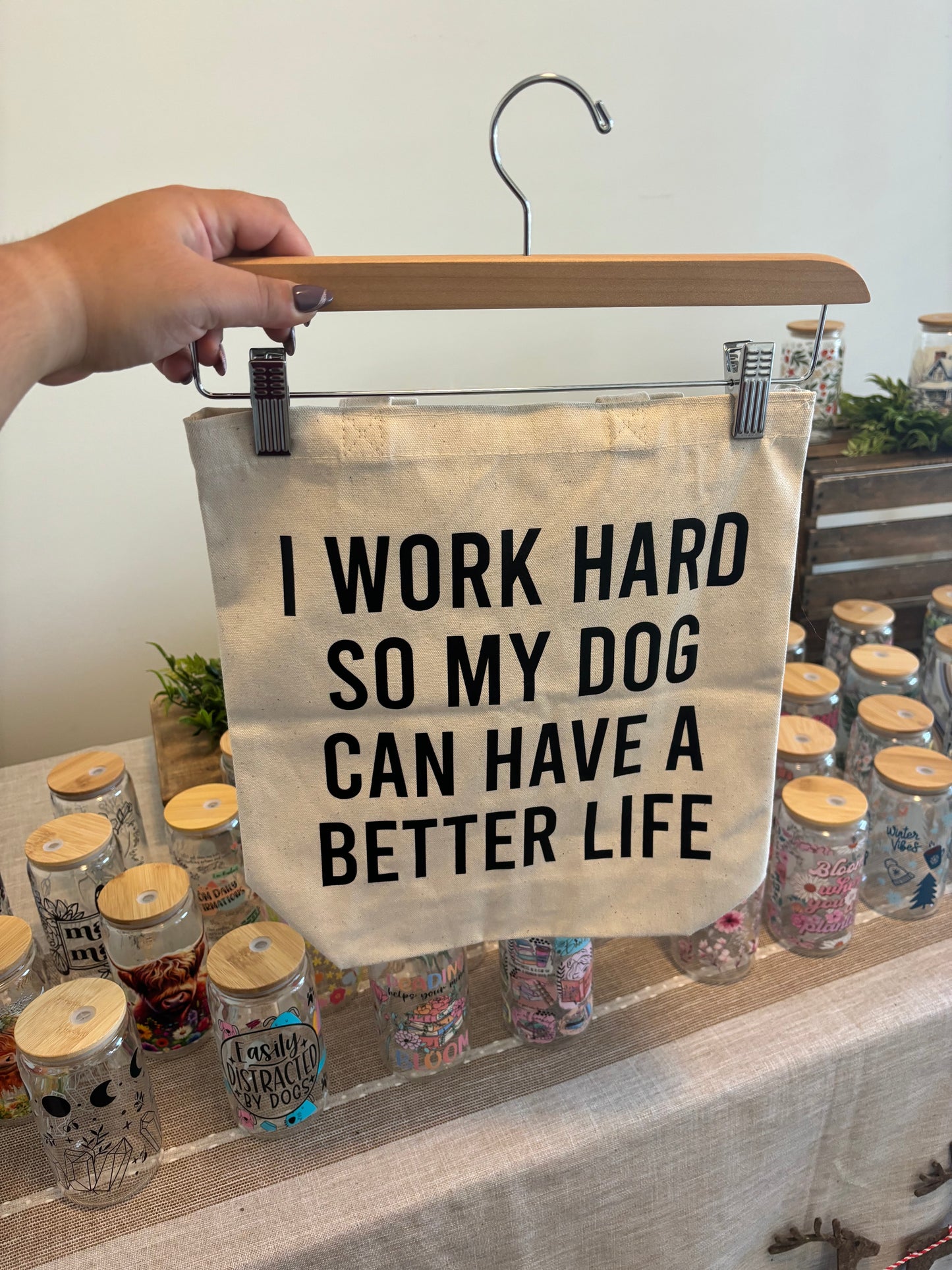 I Work Hard…For My Dog Bag