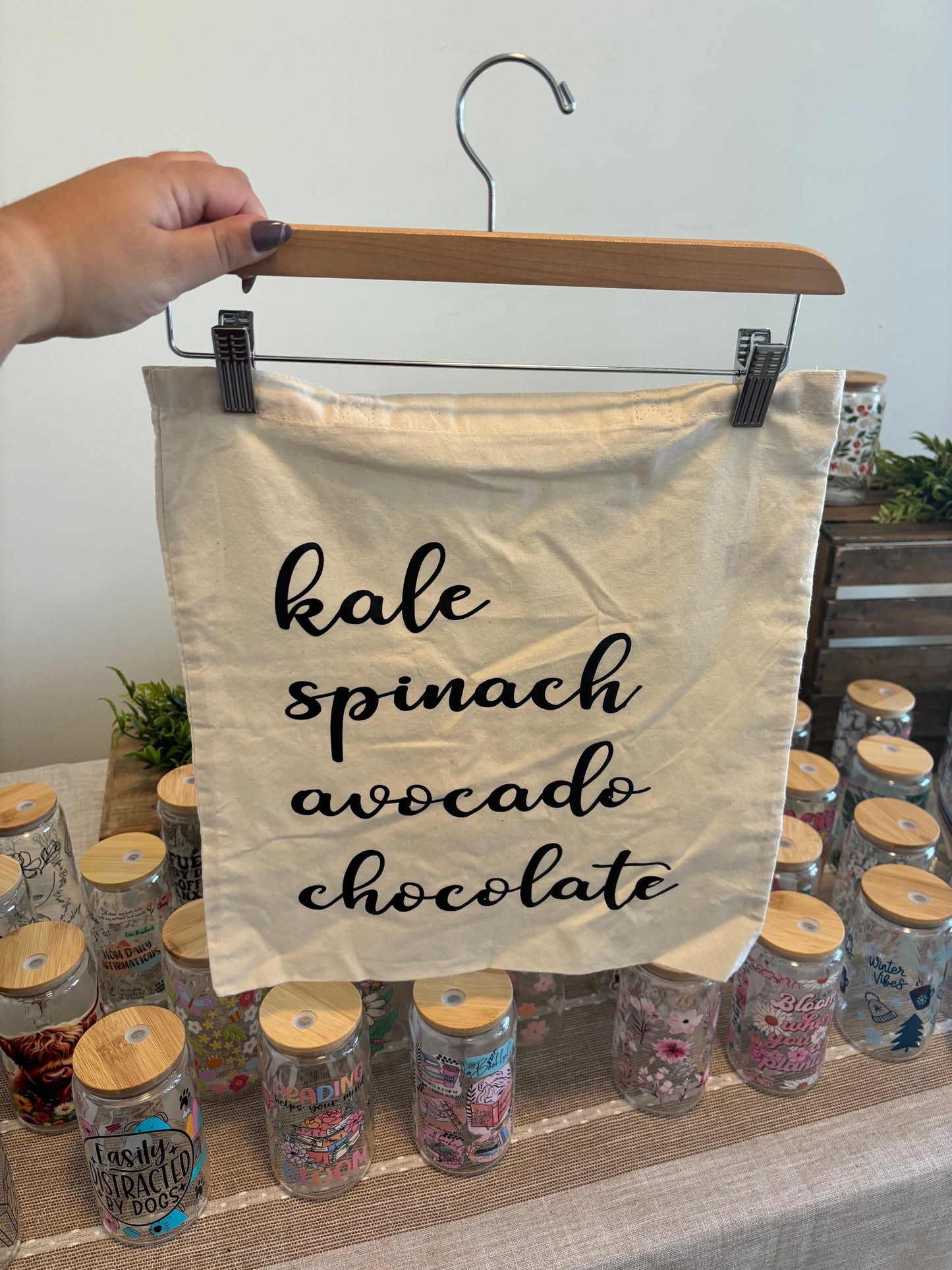 Kale Spinach Avocado Chocolate Bag